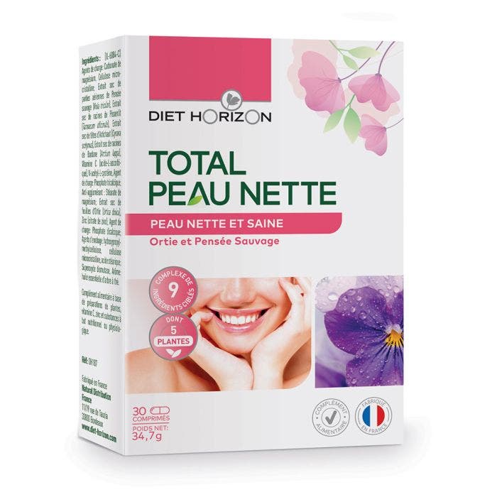 Total Peau Nette 30 Comprimés Diet Horizon