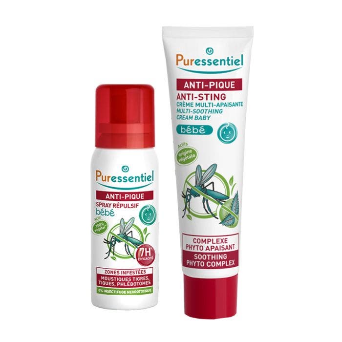 Spray Repulsif Creme Multi Apaisante Bebe 60ml Puressentiel Easypara Spray Repulsif Creme Multi Apaisante Bebe 60ml Puressentiel Easypara