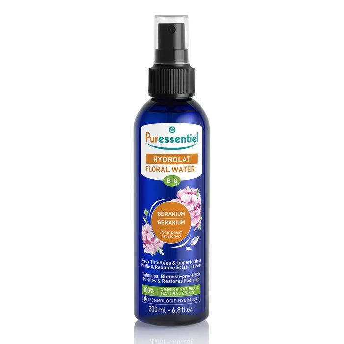 Geranium Bio 200ml Hydrolat Puressentiel