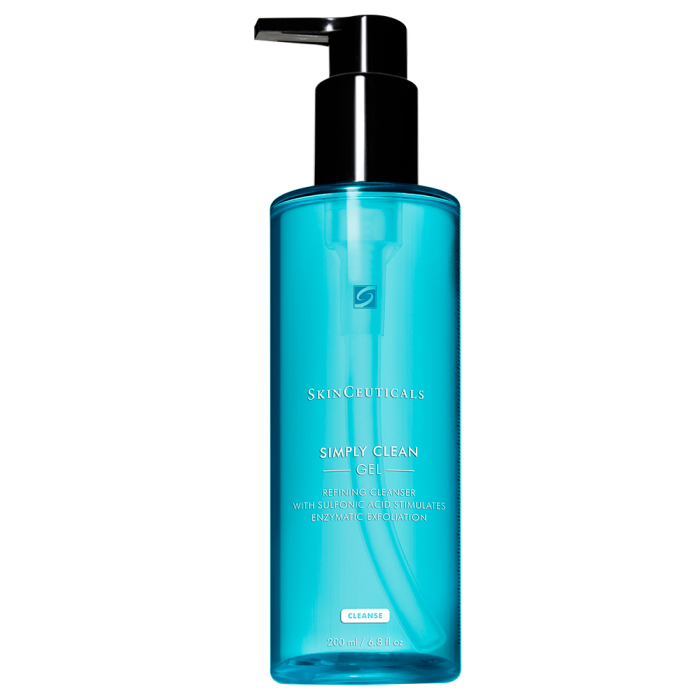 Simply Clean Gel Nettoyant Demaquillant Visage 200ml Cleanse Skinceuticals
