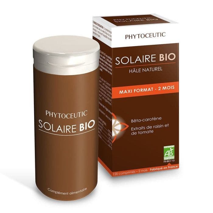 Solaire Bio 120 Comprimes Hale Naturel Phytoceutic
