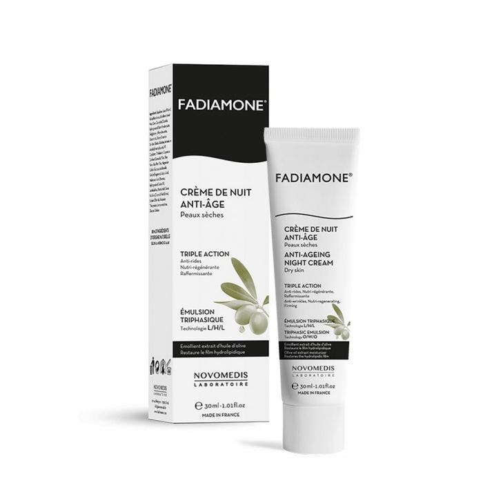 Creme De Nuit Anti-age Fadiamone Peaux Seches 30ml Nutrigée