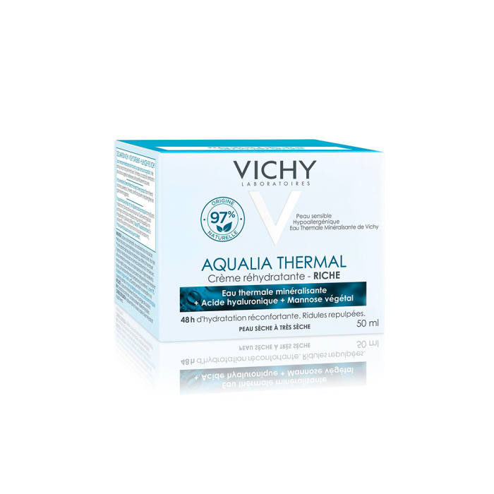 Creme Hydratante Eau Thermale Acide Hyaluronique Peau Seche 50ml Aqualia Vichy