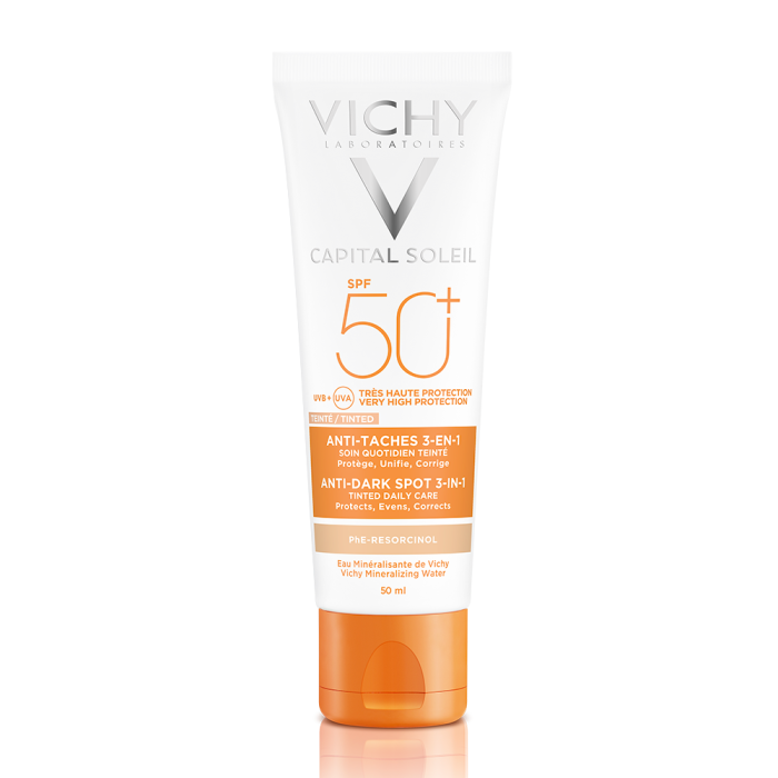Soin Anti Taches Teinte 3-en-1 Tres Haute Protection Spf50+ 50ml Ideal Soleil Vichy