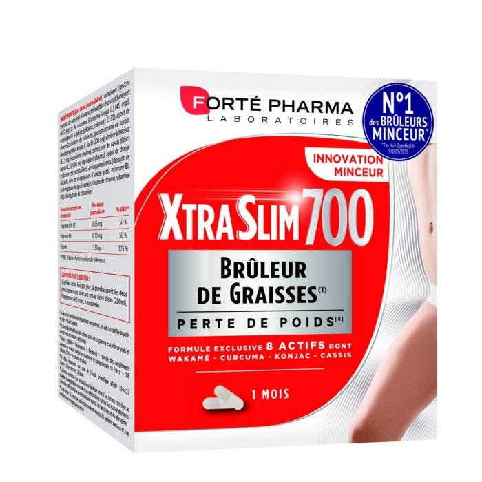 Brûleur de graisses Perte de poids 8 Actifs 120 comprimés XtraSlim Forté Pharma