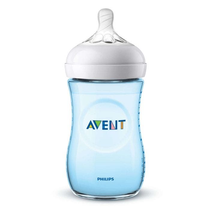 Biberon Débit Lent Couleur 260ml Natural Avent