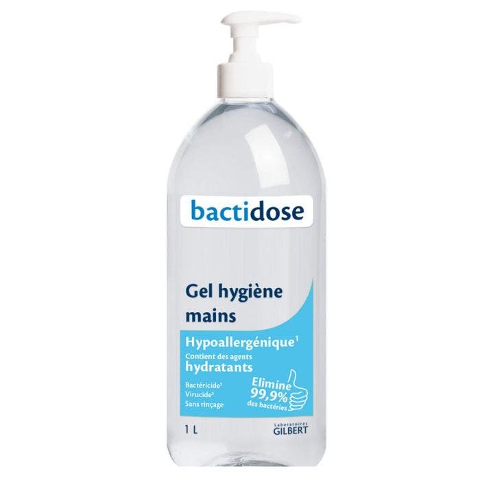 Gel Hygiene Des Mains Gilbert 1l Bactidose