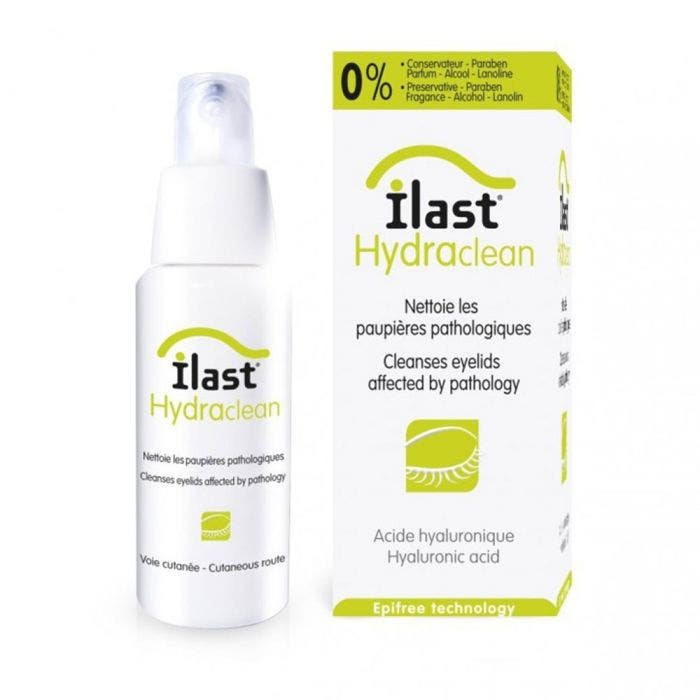Nettoyant Paupieres A L'acide Hayluronique 50ml Ilast Hydraclean Horus Pharma