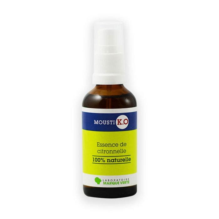Essence De Citronnelle Repulsif Anti-moustique 50 ml Mousti K.O