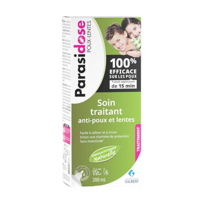 Soin Traitant Anti-poux Et Lentes 200ml Parasidose PARASIDOSE
