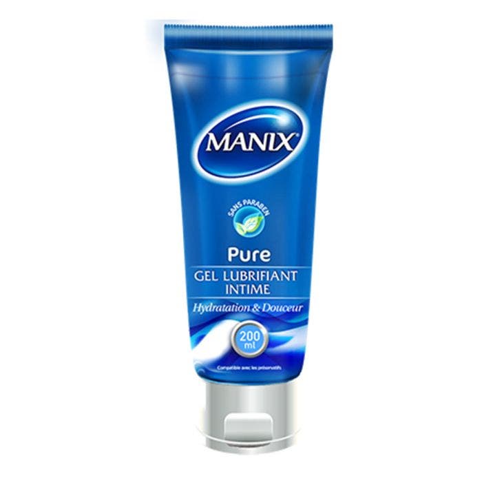 Gel Lubrifiant Intime 200ml Pure Hydratation et douceur Manix