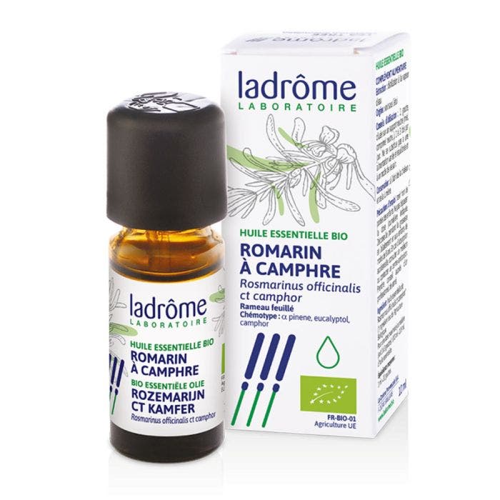 Huile Essentielle De Romarin Camphre Bio 10ml Ladrôme