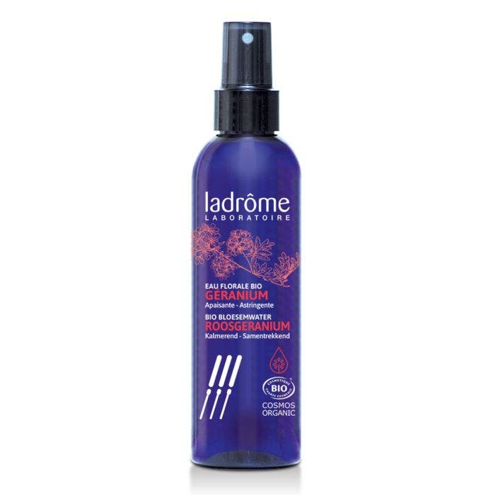 Eau florale De Geranium Bio 200ml Ladrôme