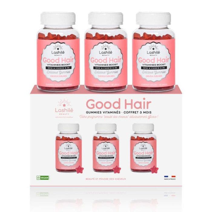 Good Hair 3x60 Pièces Vitamines Boost Lashilé Beauty