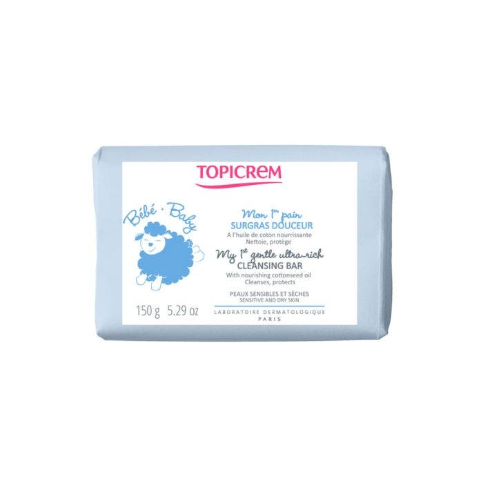 Mon 1er Pain Surgras 150g Bébé Peaux Sensibles Topicrem