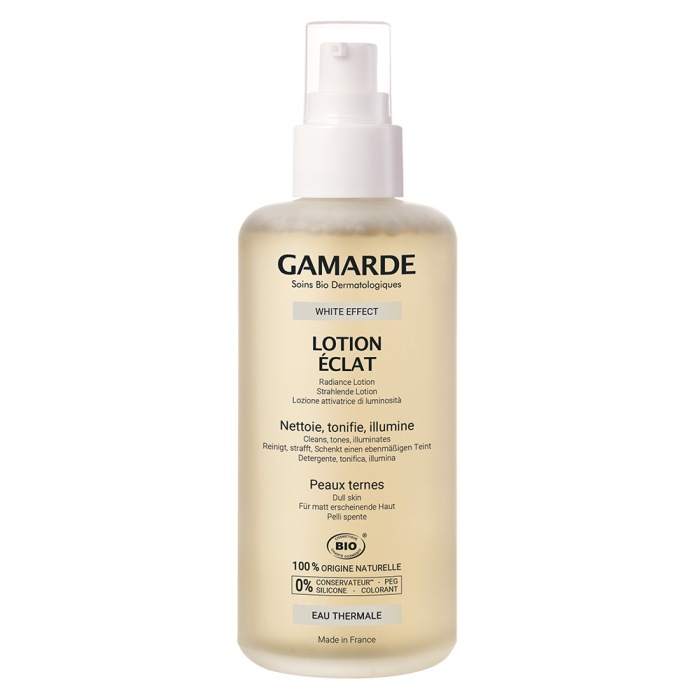 Lotion Eclat Bio White Effect Peaux Ternes 200ml Gamarde