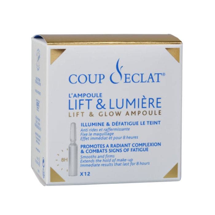 Ampoules Lift & Lumière 12x1ml ampoulesPeaux sensibles Coup D'Eclat