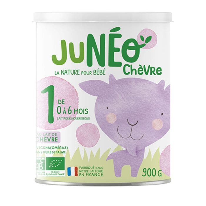Lait pour nourrissons au lait de chevre Bio 900g De 0 a 6 mois Juneo