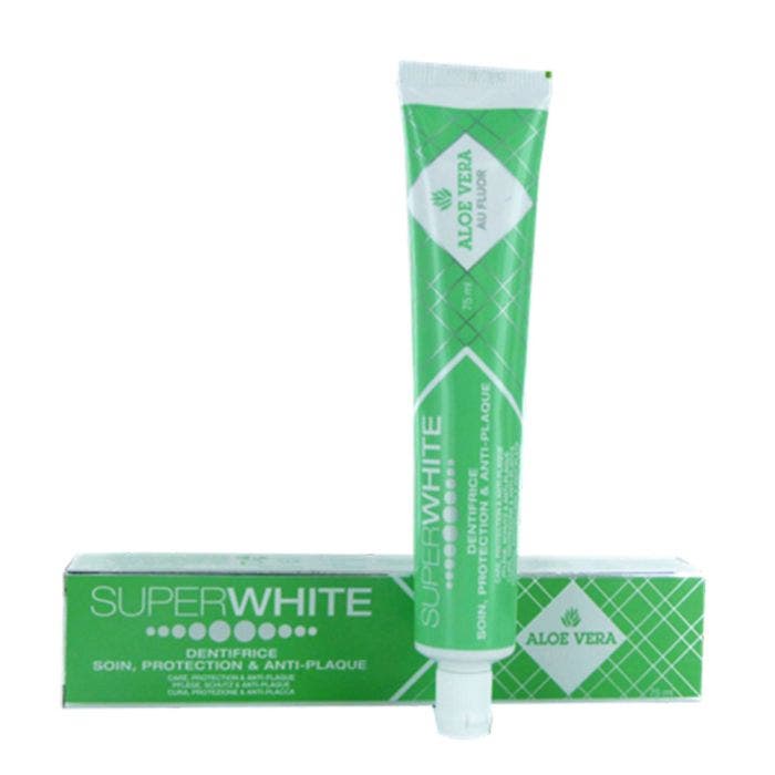 Dentifrice a l'Aloe Vera 75ml Superwhite