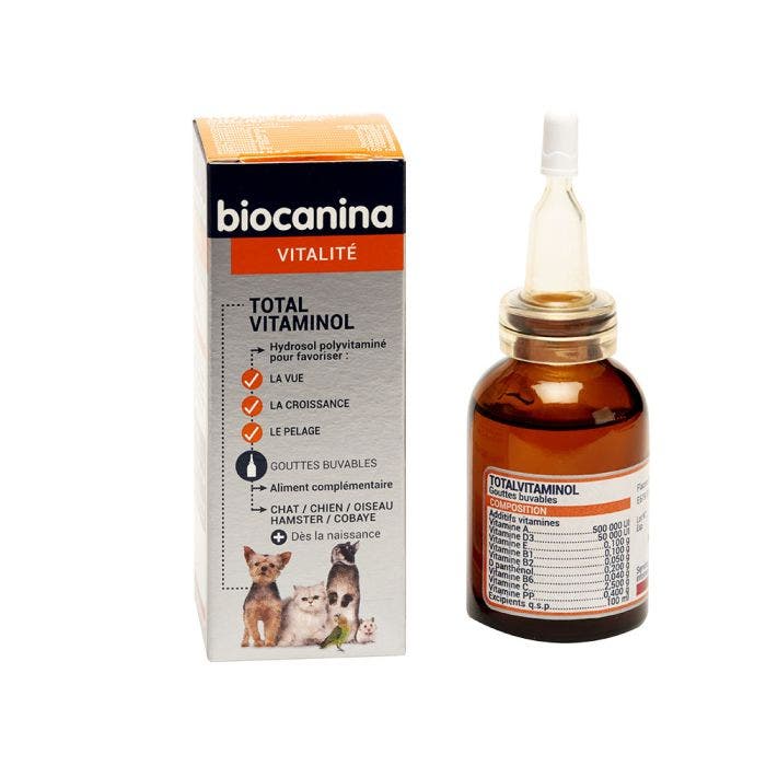 TOTALVITAMINOL 30ml Vitamines Biocanina
