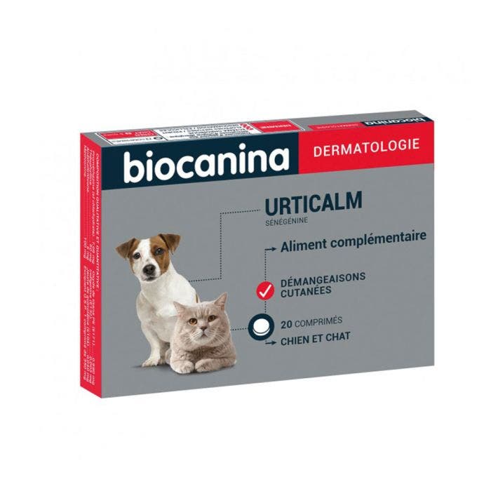 URTICALM 20 comprimés Dermatologie Biocanina