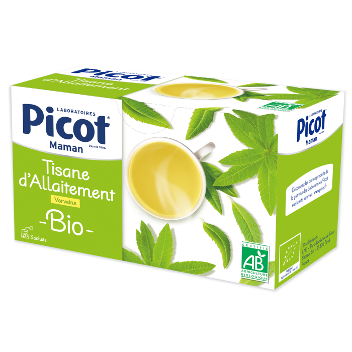 Maman Tisane D'allaitement Verveine 20 Sachets Picot
