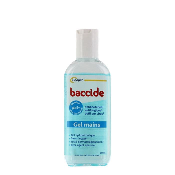 Gel Mains Sans Rincage 100ml Baccide