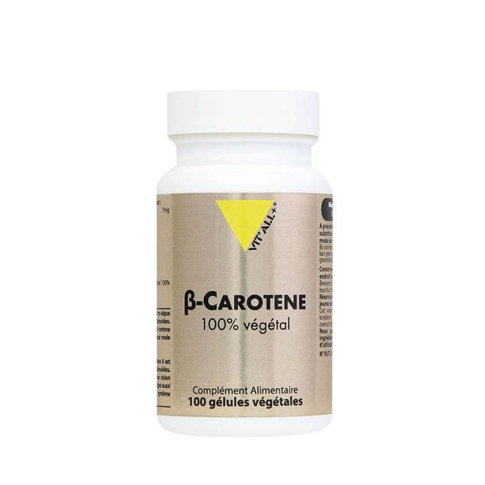 Beta-carotene 100 gélules Vit'All+