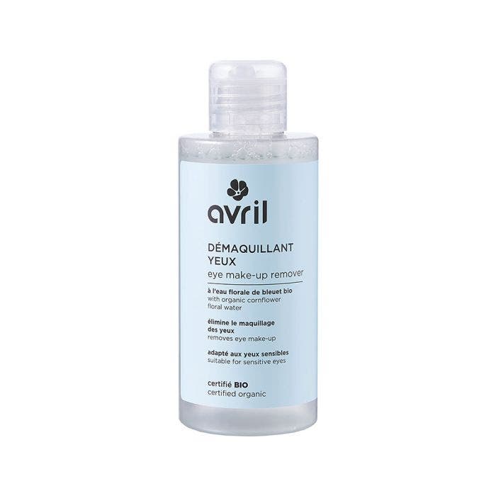 Demaquillant yeux a l'eau florale de bleuet bio 150ml Avril
