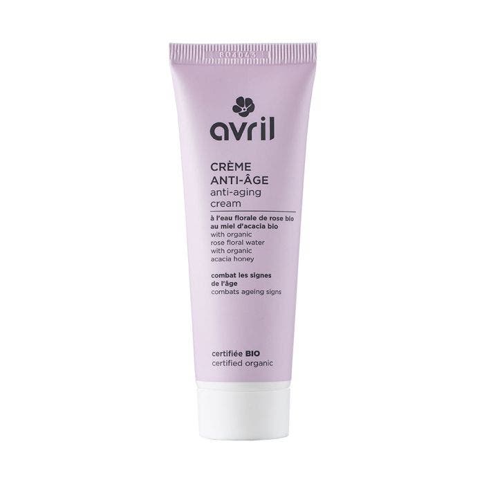 Creme anti-âge a l'eau florale de rose et miel d'acacio bio 40ml Avril
