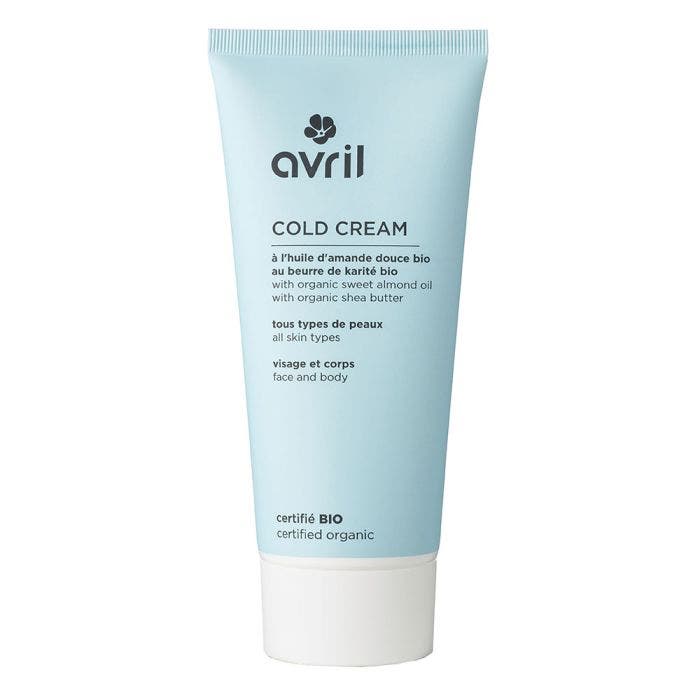 Cold cream a l'huile d'amande douce et beurre de karite bio 200ml Visage et Corps Avril