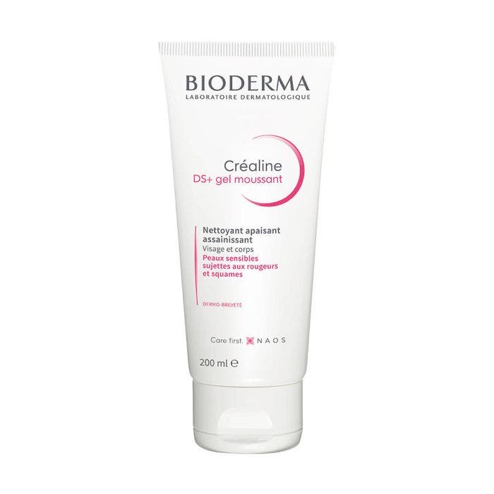Gel nettoyant Anti-rougeur 200ml Crealine Ds+ Peaux sensibles Bioderma