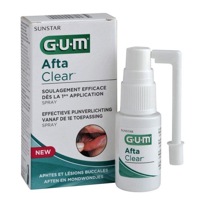 Spray 15ml AftaClear Aphtes Et Lesions Buccales Gum