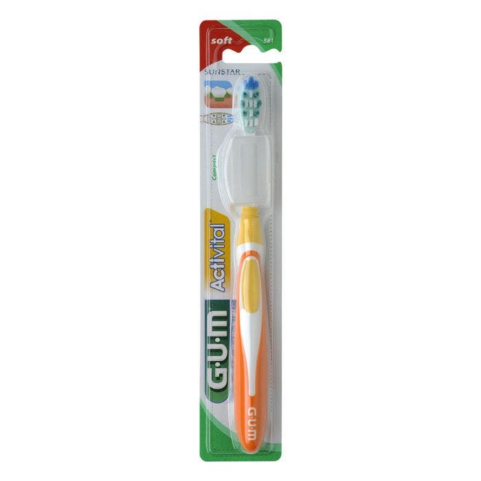 Brosse A Dents 581 Souple Compact ActiVital Gum
