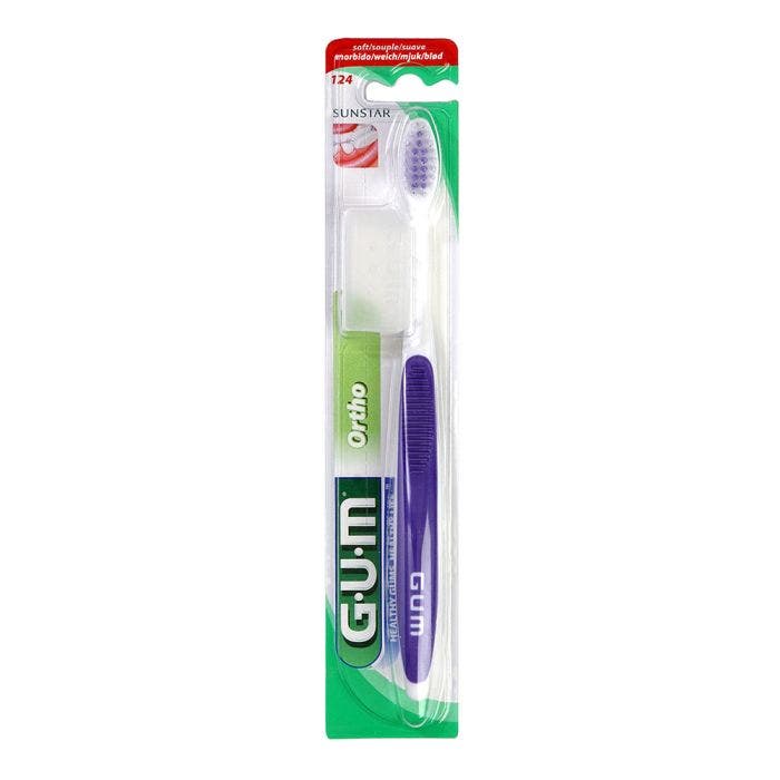 Brosse A Dents Orthodontique Souple 124 Ortho Gum
