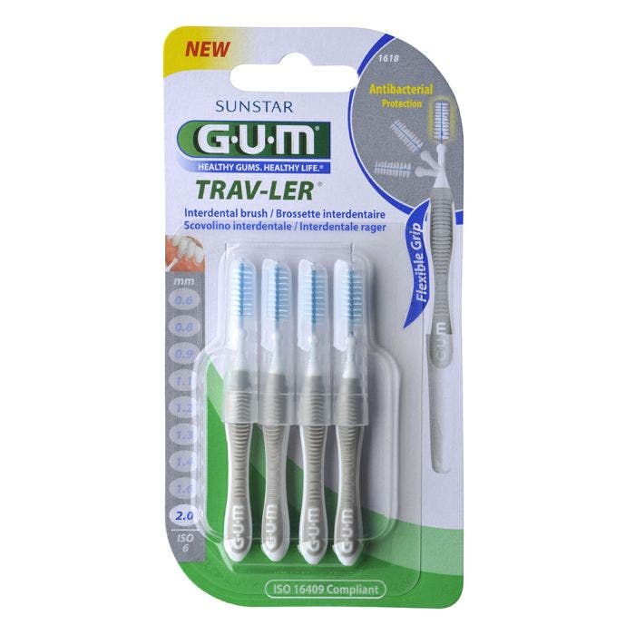 Brossettes Interdentaires 2mm x4 Trav-ler Gum