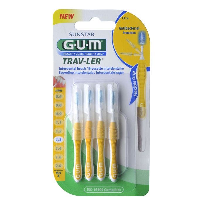 Brossettes Interdentaires 1.3mm x4 Trav-ler Gum