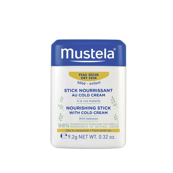 Stick Nourrissant Au Cold Cream Levres Et Pommettes 9.2g Peaux Seches Mustela