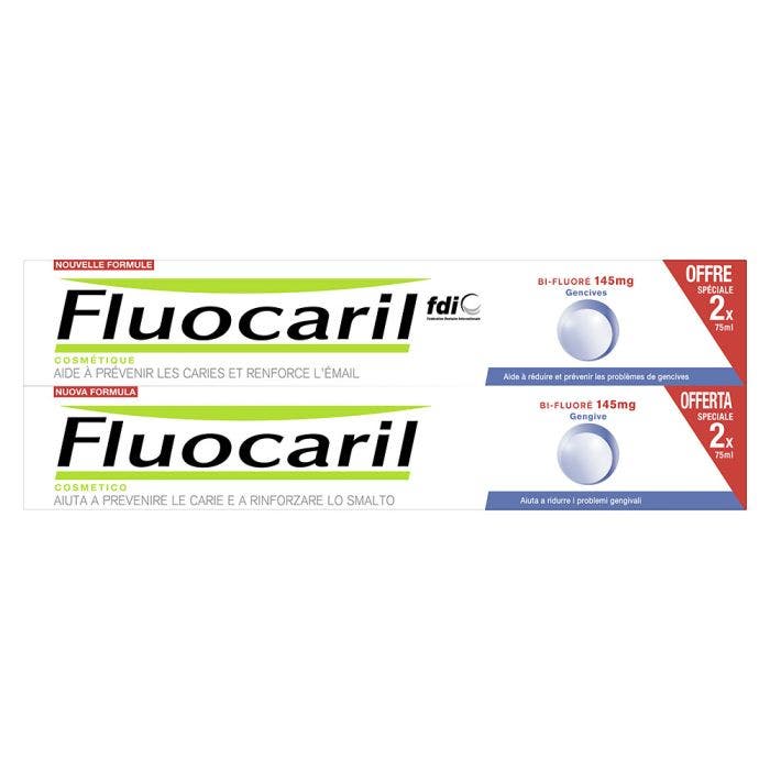Pate Dentifrice Gout Menthe 2x75ml Fluocaril