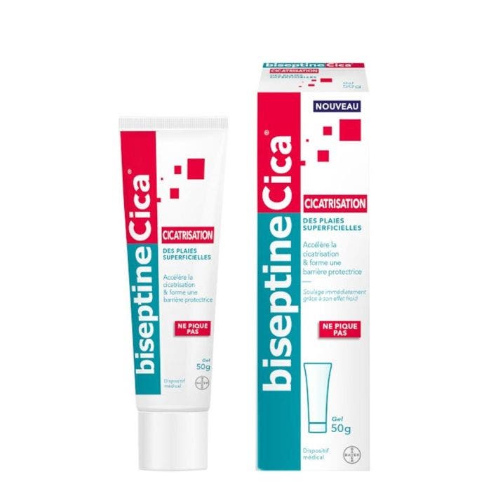 BiseptineCica 50g Cicatrisation des plaies superficielles Bayer