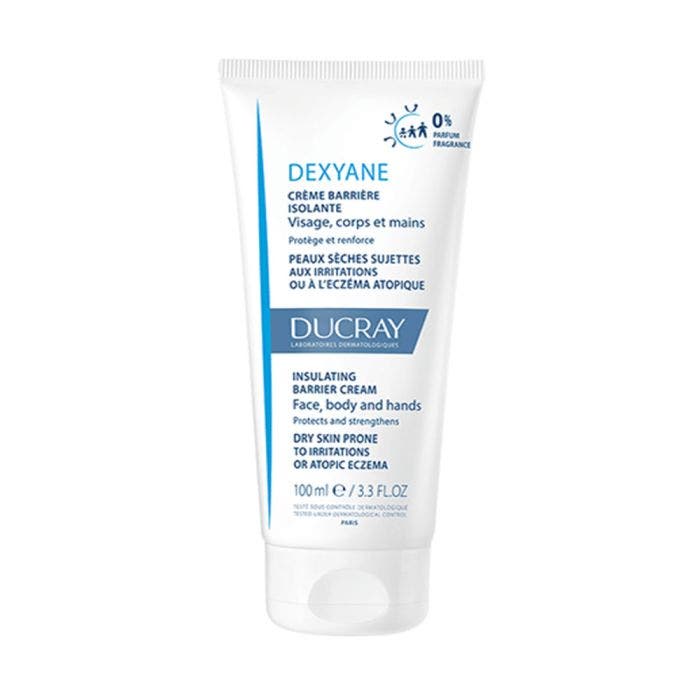 Crème barrière Isolante 100ml Dexyane Peaux sèches sujettes aux irritations ou à l'eczéma atopique Ducray