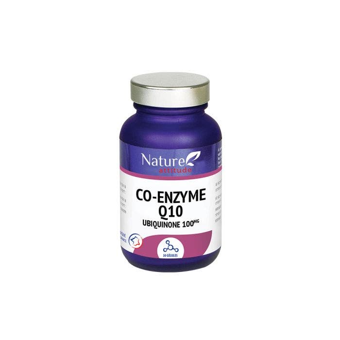 CoenzymeQ10 30 gélules Nature Attitude