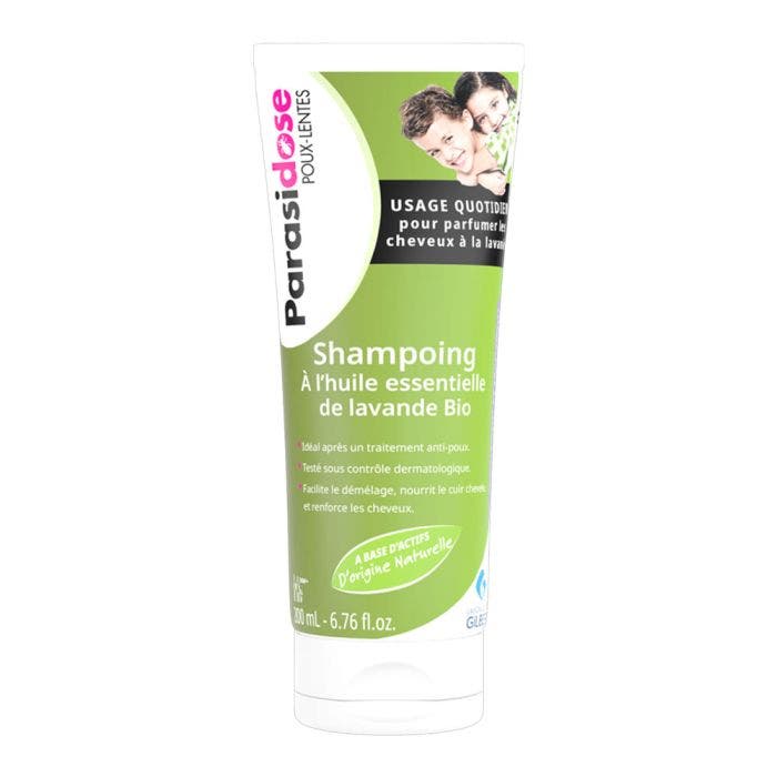 Shampoing à l'huile essentielle de lavande BIO 200ml Parasidose+ Lavande PARASIDOSE