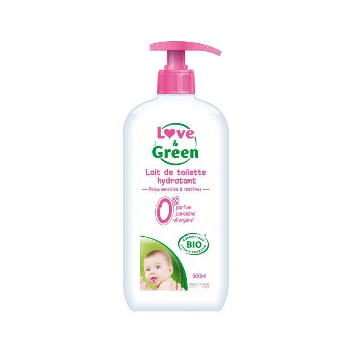 Lait De Toilette Hydratant 500ml Love&Green