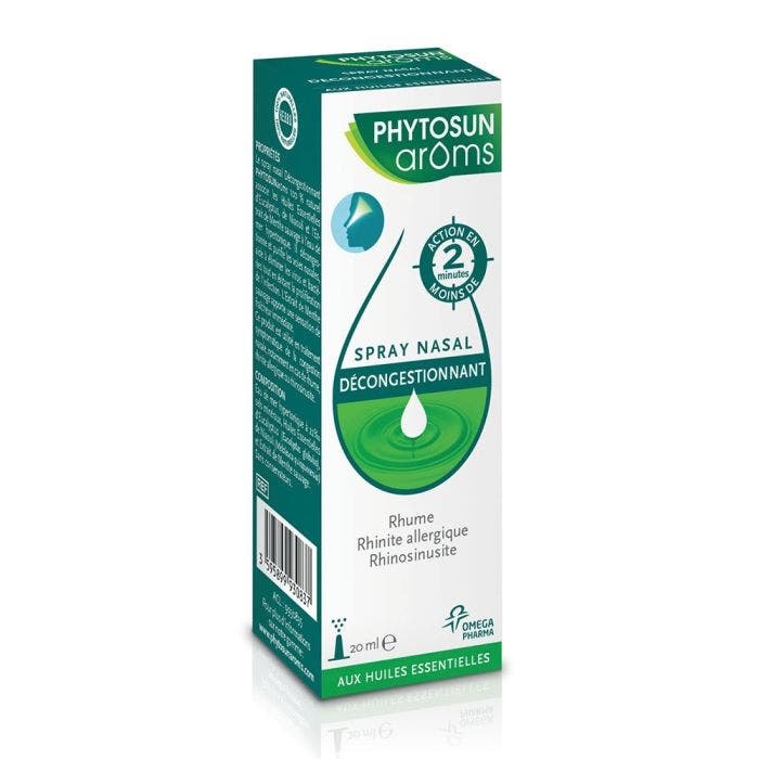 Arom Spray Nasal Decongestionnant 20ml Phytosun Aroms