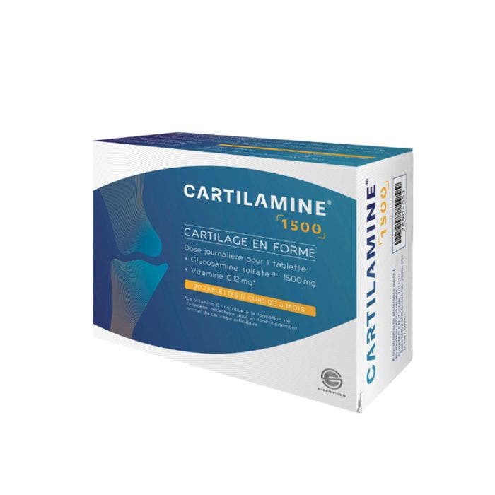 Cartilamine 1500 90 Comprimes Cartilage en forme Effi Science