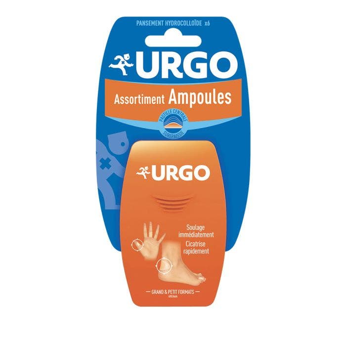 6 Pansements Ampoules Surepaissis Petit Et Grand Format Urgo