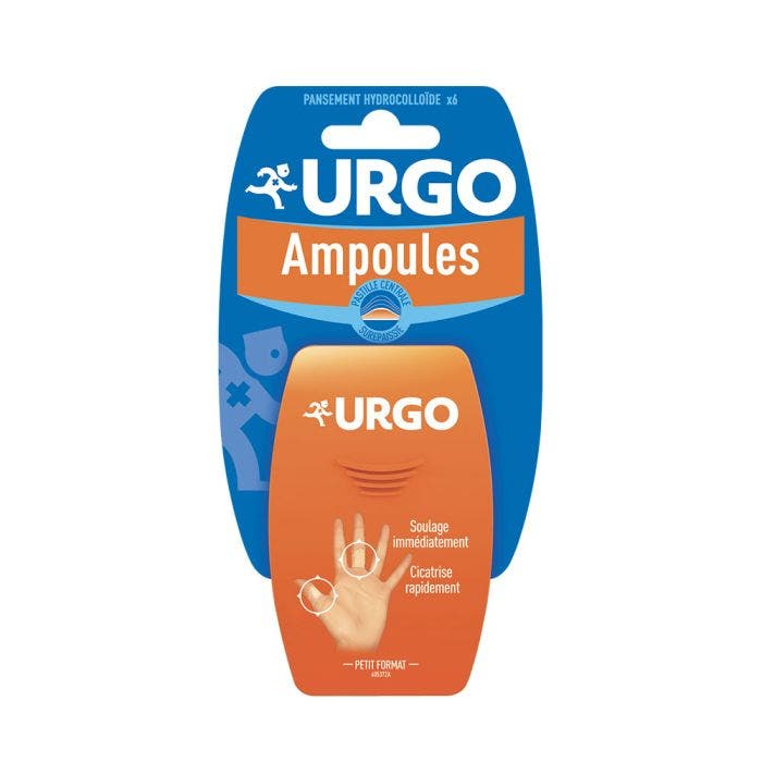 Ampoules Doigts Et Orteils 6 Pansements Petit Format 6.1 X 2.5 Cm