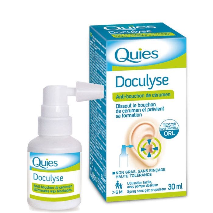 QUIES DOCULYSE ANTI-BOUCHON DE CERUMEN 30ML