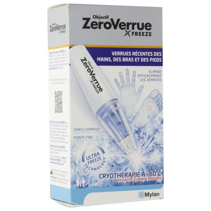 Objectif Zero Verrue Freeze Stylo 7.5g Mylan